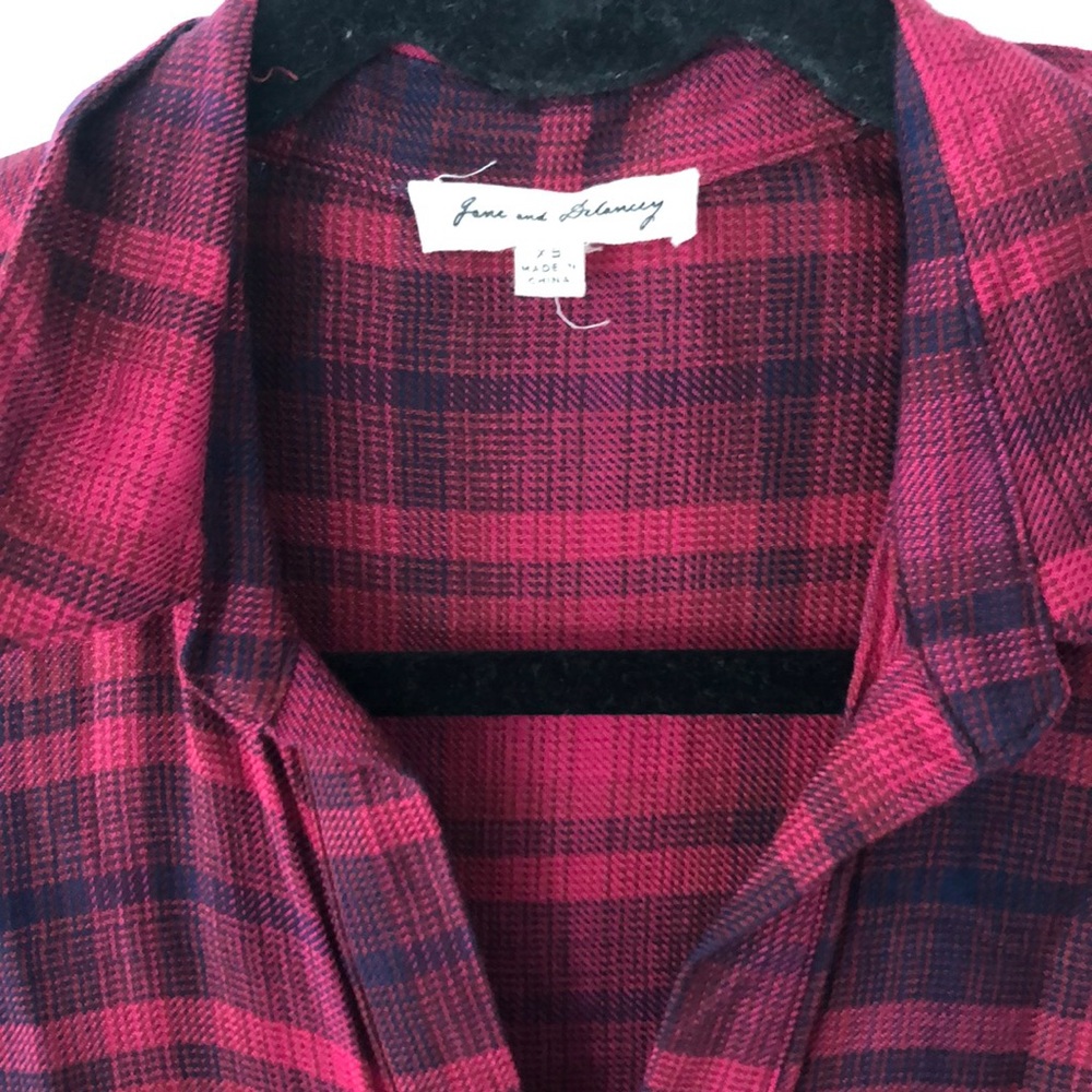 Plaid button down - Picture 2 of 4